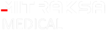 Mitraksa Medical - White Logo